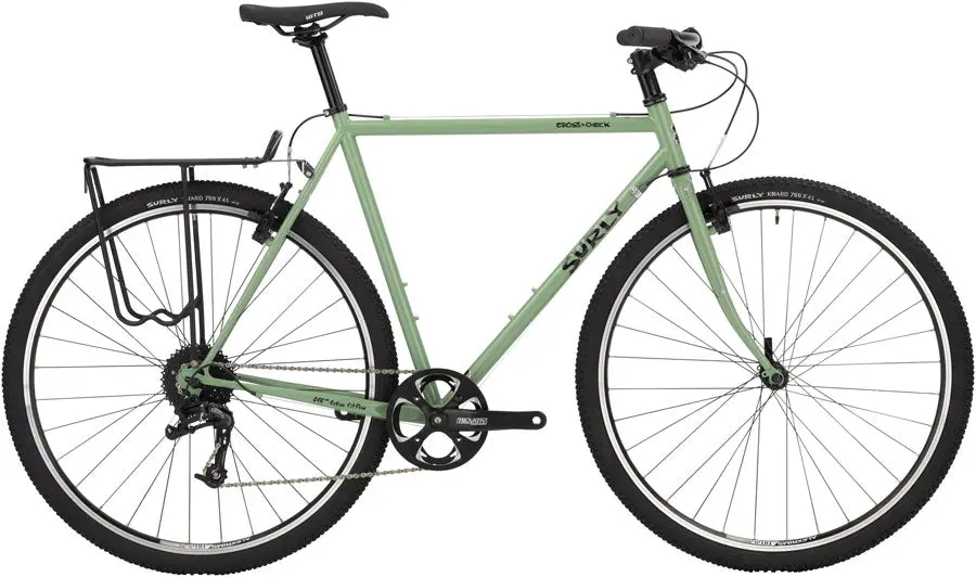 Surly Cross-Check Flat Bar Bike - Sage Green 1