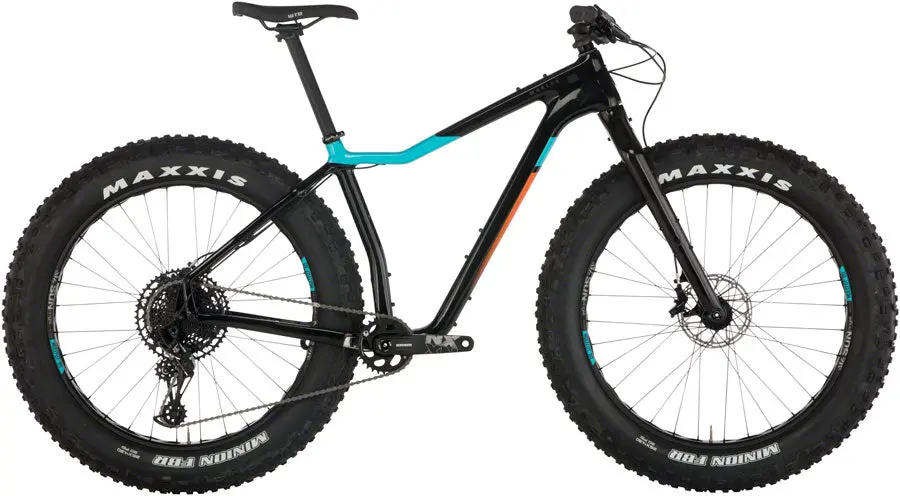 Salsa Mukluk Carbon Nx Eagle Fat Bike - Raw Carbon 1