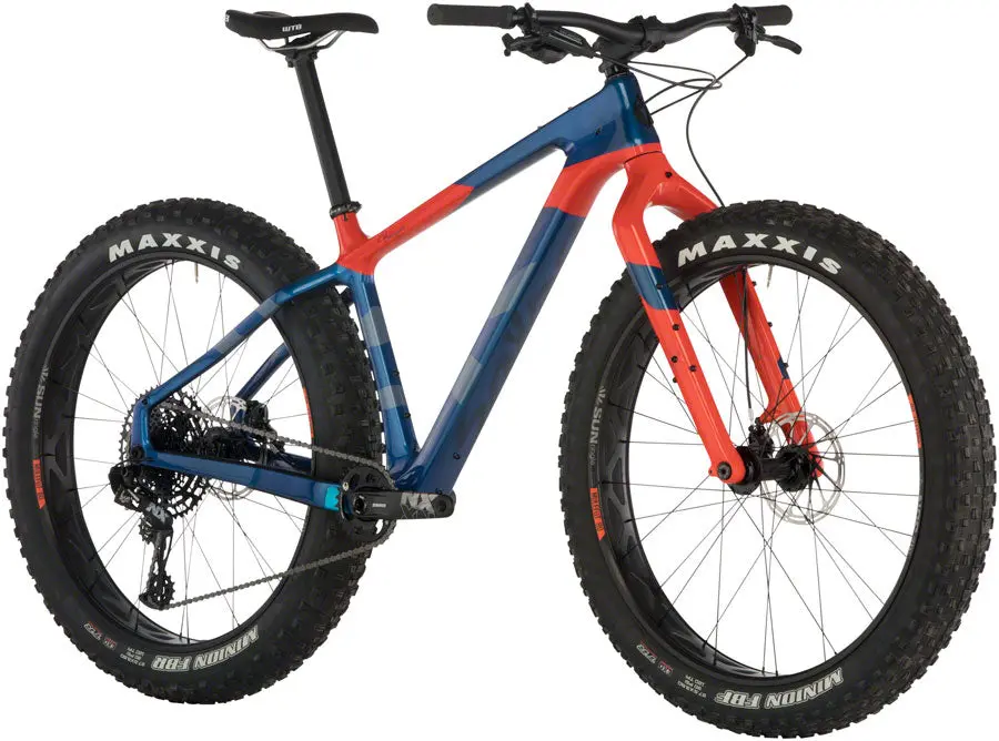 Salsa Beargrease Carbon Nx Eagle Fat Bike - Dark Blue 2