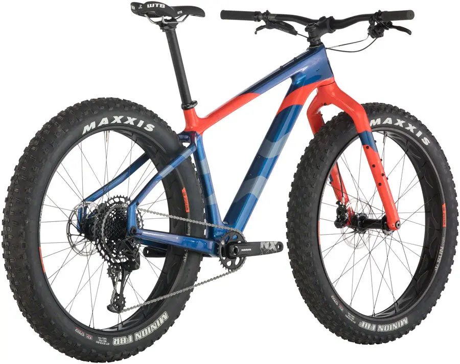 Salsa Beargrease Carbon Nx Eagle Fat Bike - Dark Blue 4