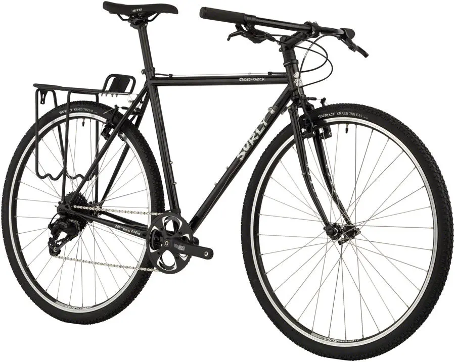 Surly Cross-Check Flat Bar Bike - Gloss Black 2