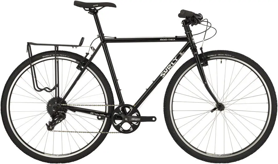 Surly Cross-Check Flat Bar Bike - Gloss Black 1