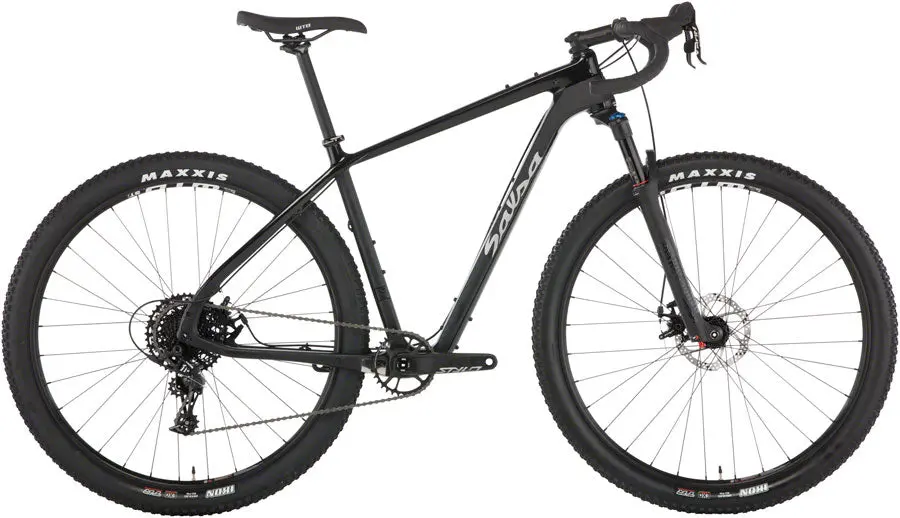 Salsa Cutthroat Apex 1 Sus Bike - Black On Black 1