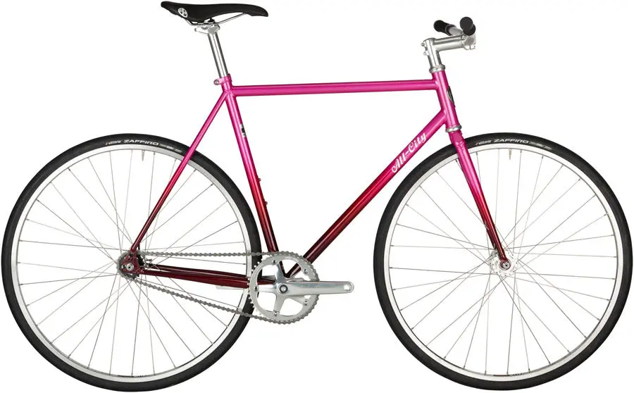 All-City Big Block Bike - Pink Fade 1