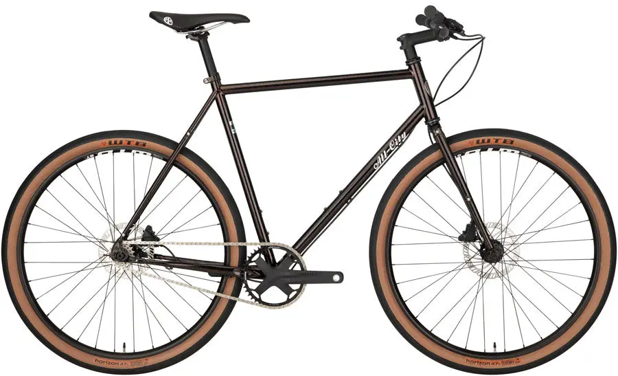All-City Super Professional Single Speed Bike - Goldust 1