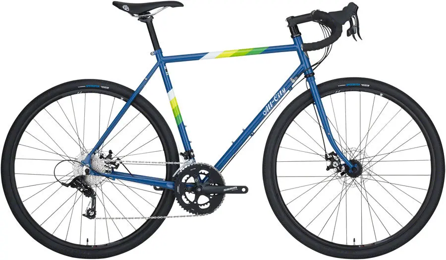 All-City Space Horse Disc Bike - Blue/White 1