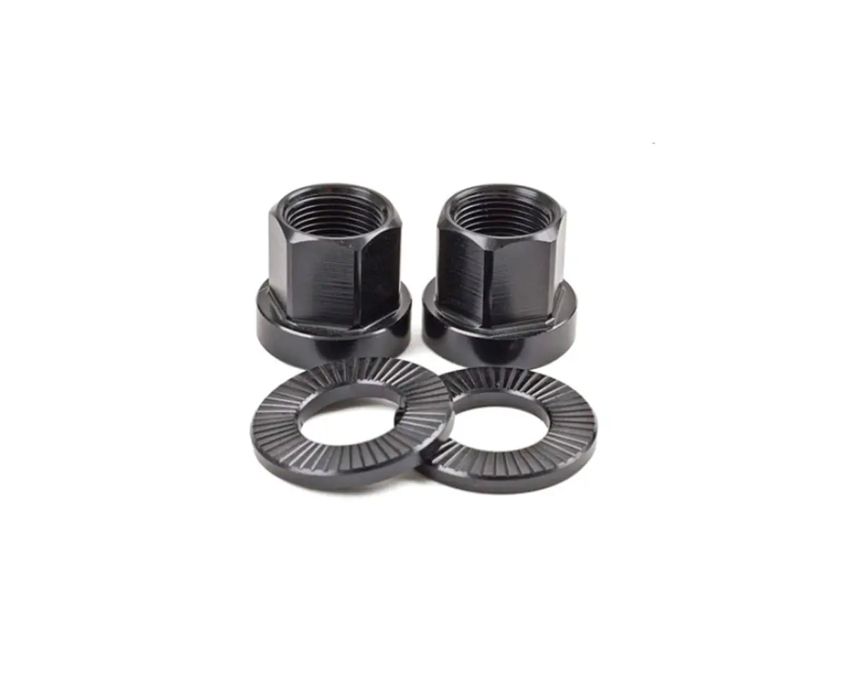 Tsc Alloy Axle Nuts 14Mm Blk 1