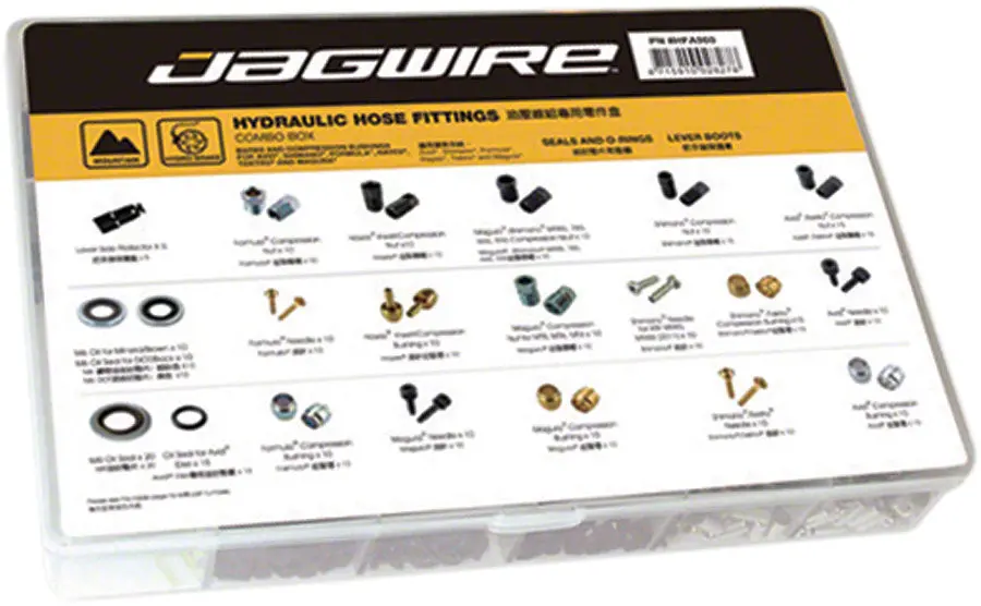 Jagwire Hose Fittings Combo Box 1