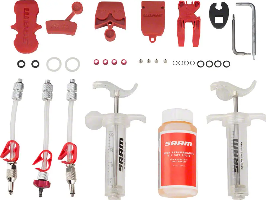 Sram Pro Brake Bleed Kit For X0 Xx Guide Level Hydraulic Road 1