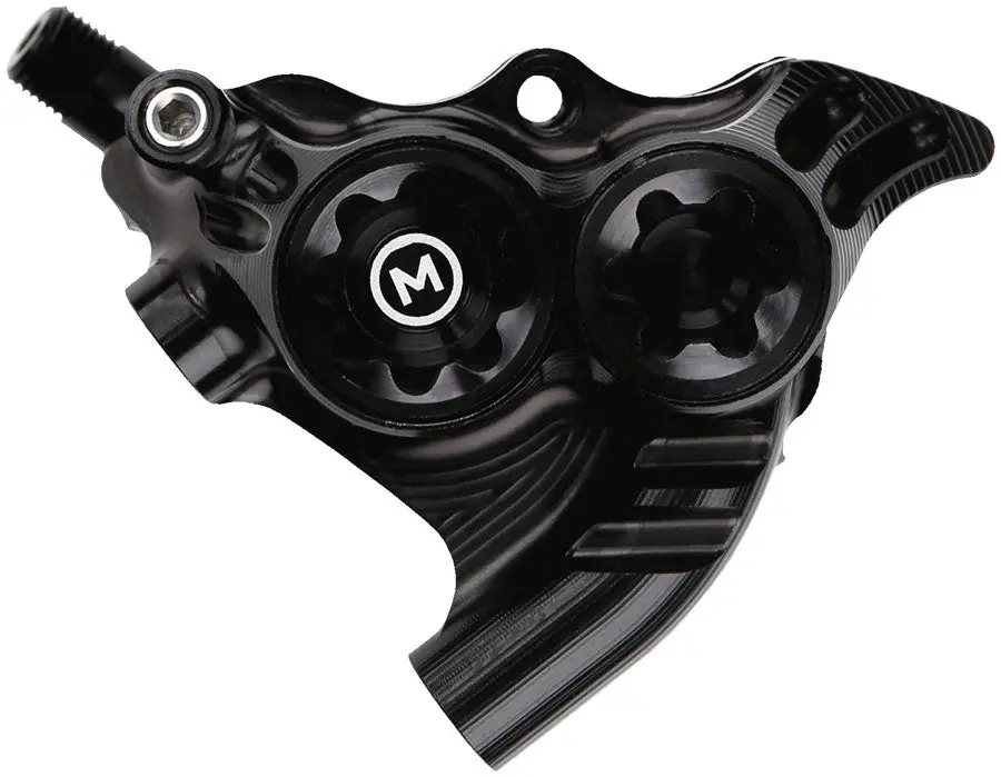 Hope Rx4+ Disc Brake Caliper - Flat Mount +20, Mineral Oil, Black 1