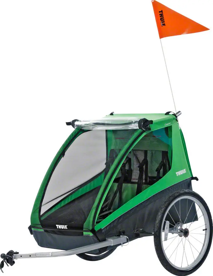[No Box] Thule Cadence 2+ Trailer Grn 1