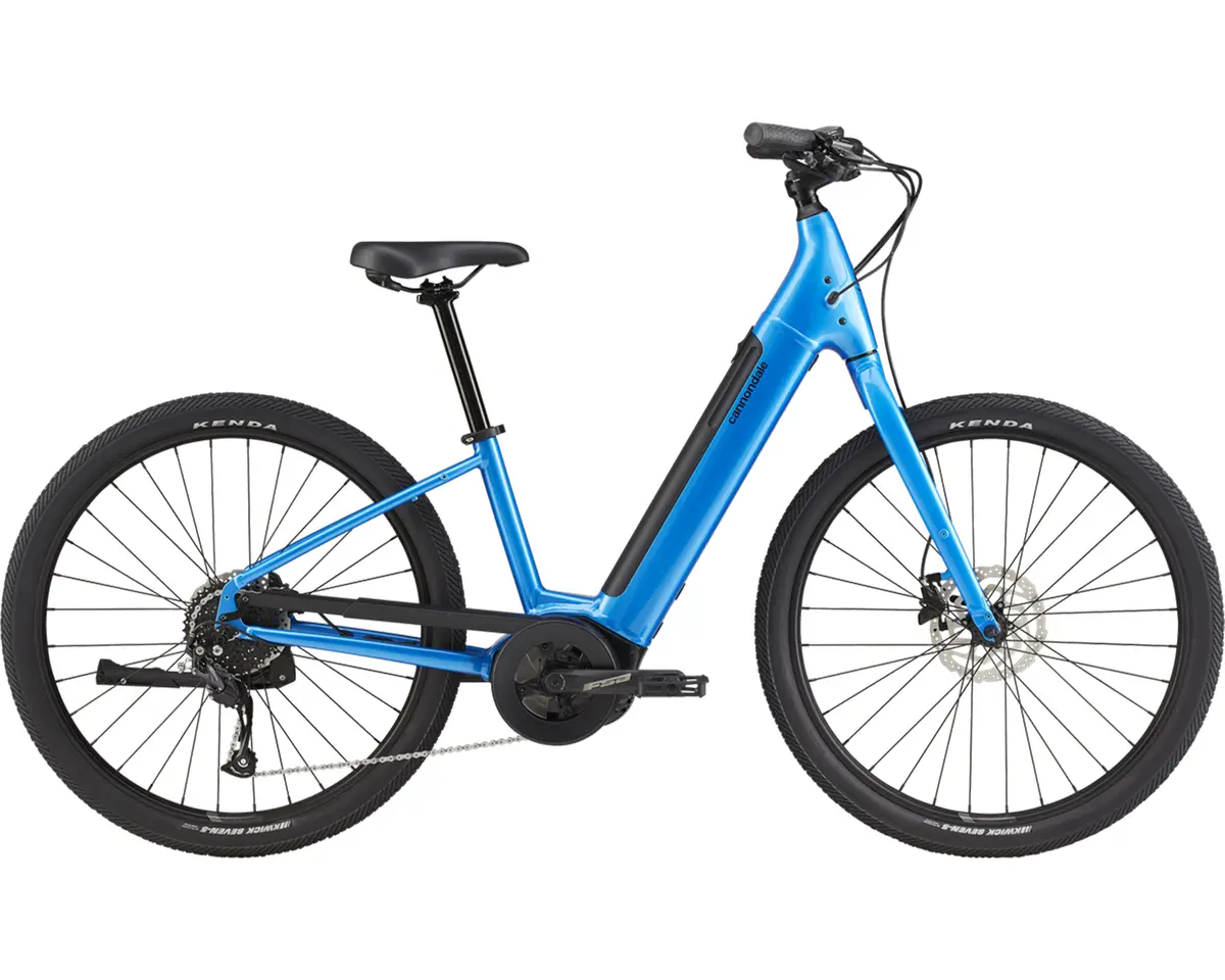 2021 Cannondale Adventure Neo 4 Electricblu Lg 1