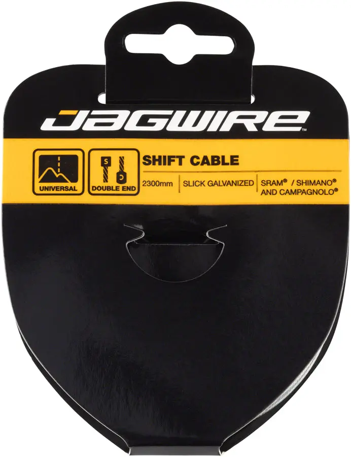 Jagwire Sport Shift Cable - 1.1 X 2300Mm Slick Galvanized Steel For Sram/Shimano/Campagnolo 1