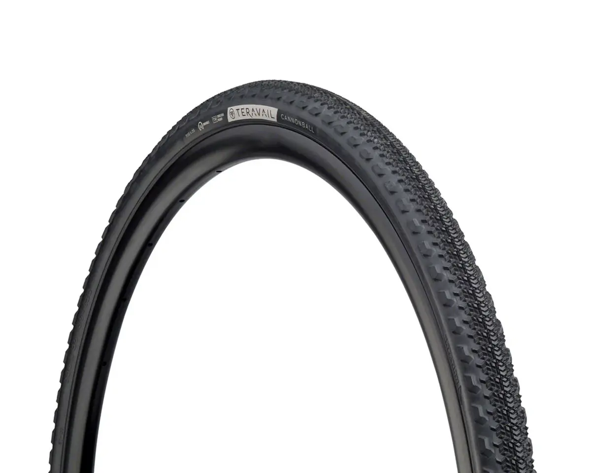 Teravail Cannonball Tire 700X38 Premium Tubeless Blk 1