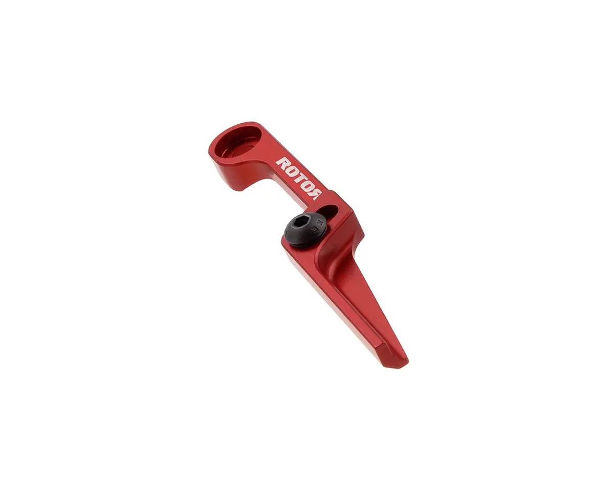 Rotor Chain Catcher For Braze-On Front Derailleurs Red 1
