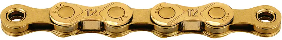 Kmc E12 Chain - 12-Speed, 136 Links, Ti Gold 1