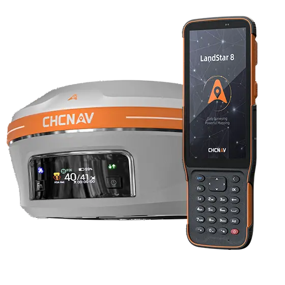 Chcnav I93 W/ Hce600 Rover Kit - Gnss Receiver With Uhf Whip Antenna 1