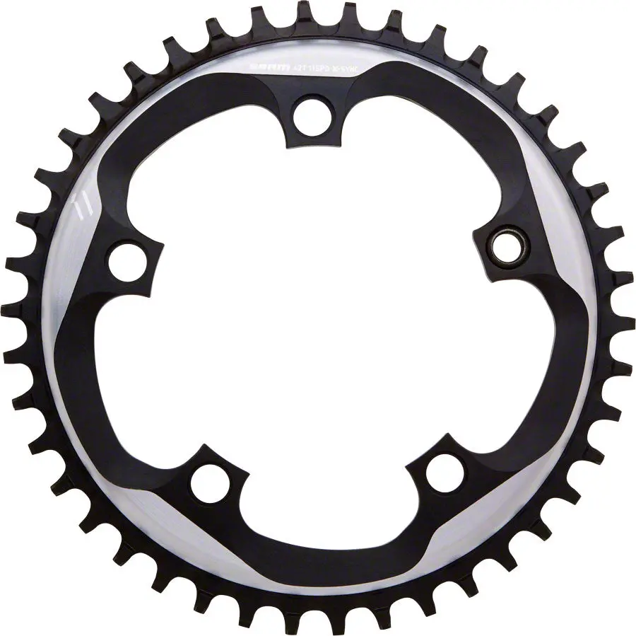 Sram Chain Ring X-Sync 11 Speed 130 Alum Argon Grey Bb30 Or Gxp 1