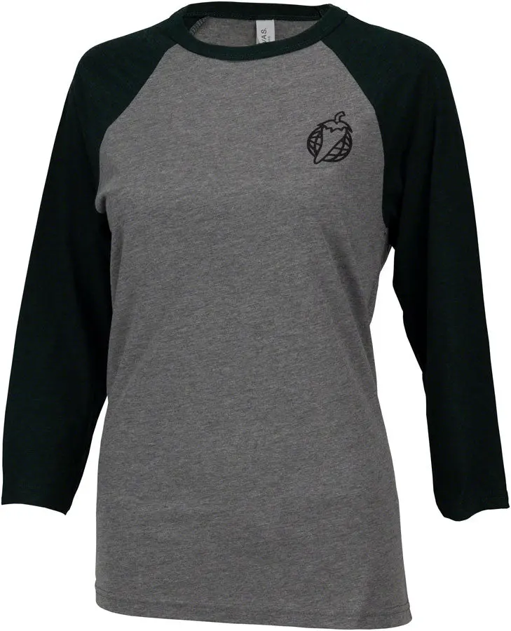 Salsa Pepper Globe Baseball T-Shirt 1