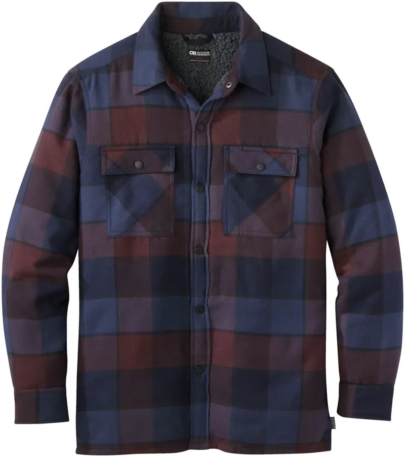 Outdoor Research Feedback Flannel Shirt Jacket 1