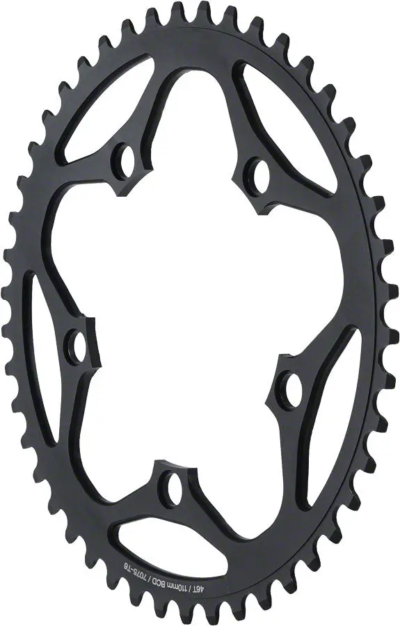 Dimension 50T X 110Mm Outer Chainring Black 1