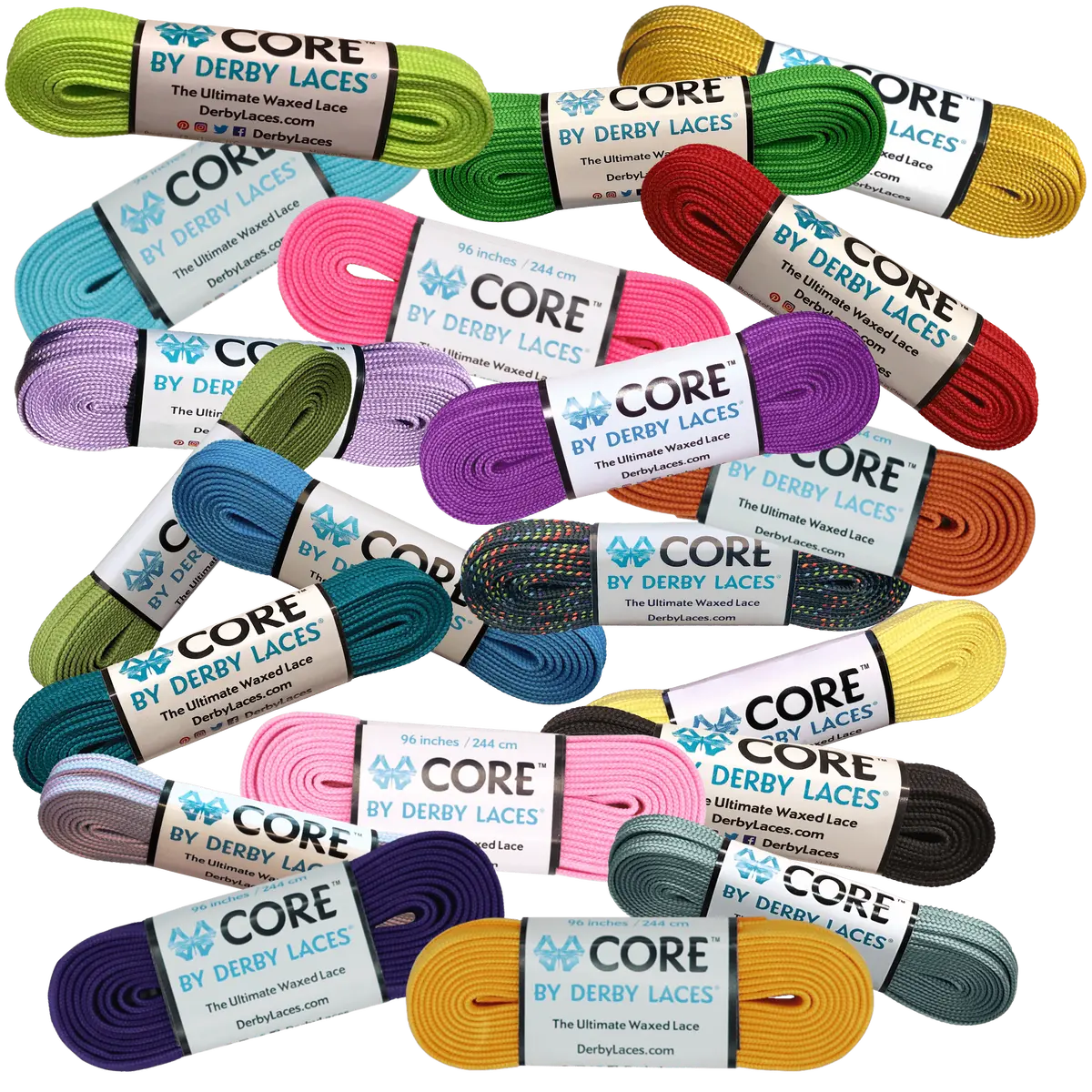 Core Roller Skate Laces By Derby 1
