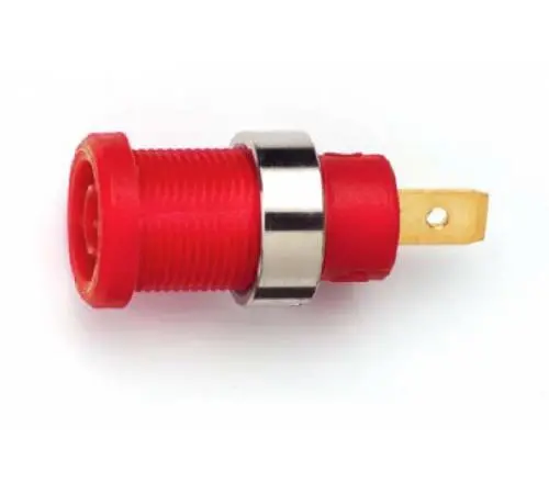 Fluke Pomona 72913-0, 72913-2 Panel Mount Iec61010 4Mm (0.16 In) Jack For Sheathed Banana  10/Pk (Item No. 2521160, 2521172) 1