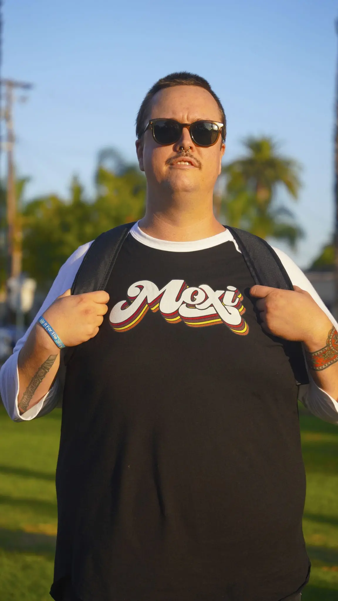 Moxi Spectrum Baseball Tee 2