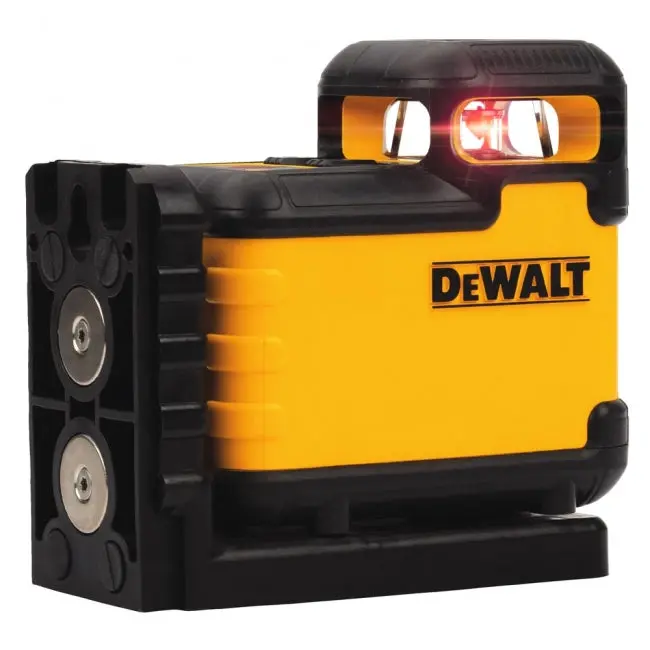 Dewalt Dw03601-Xj Compact 360° Red Beam Crossline Laser Level 1