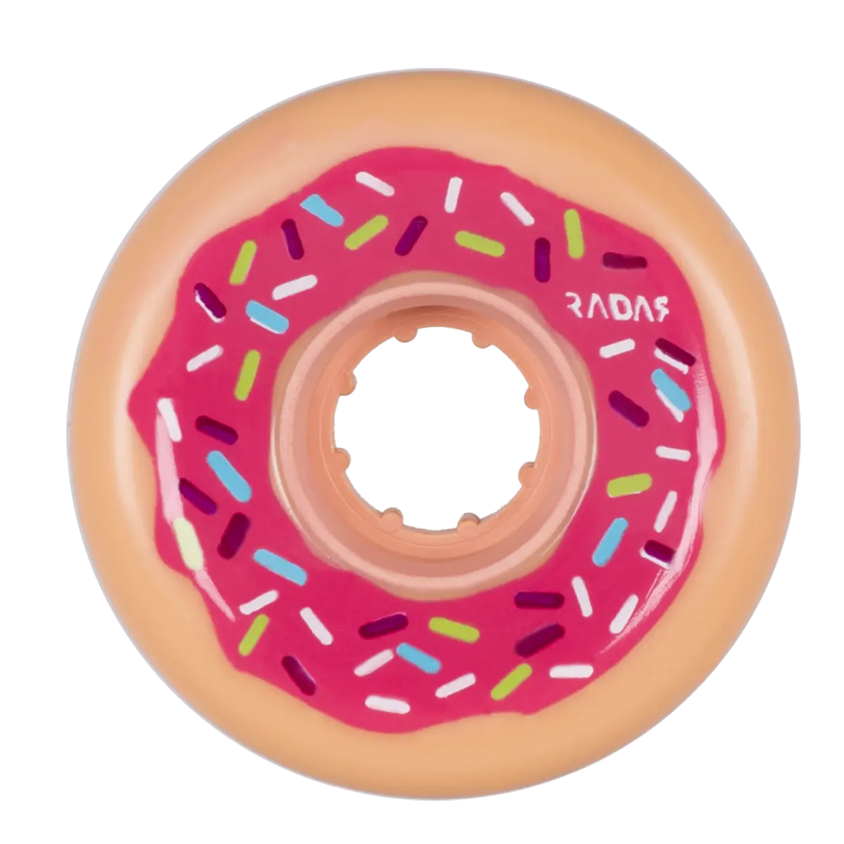 Radar Donut Pink Sprinkle Wheels 1