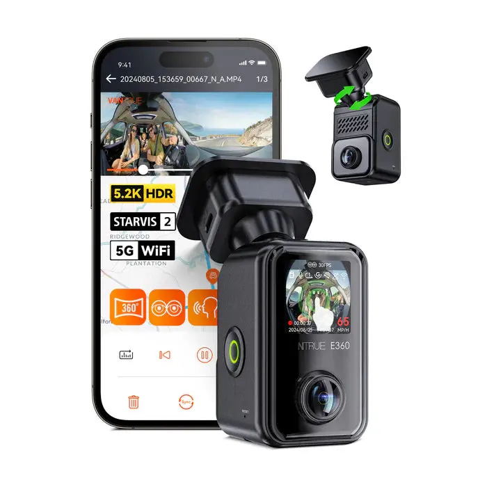 Vantrue E360 (2Ch/3Ch 360°) 1