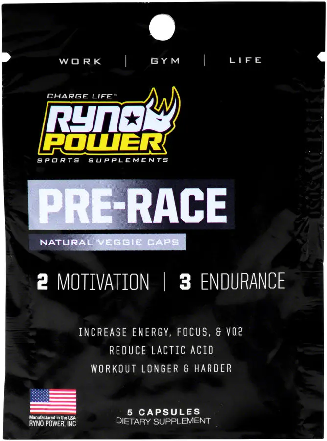 Ryno Power Pre-Race 1