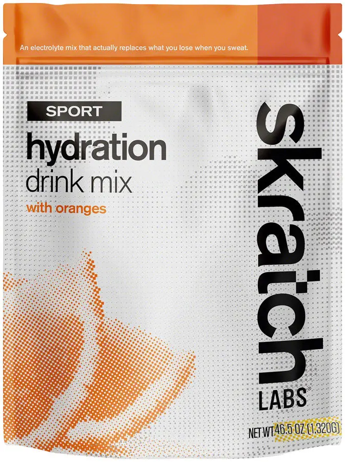 Sport Hydration Drink Mix, Oranges,  60-Serving Resealable Bag 1