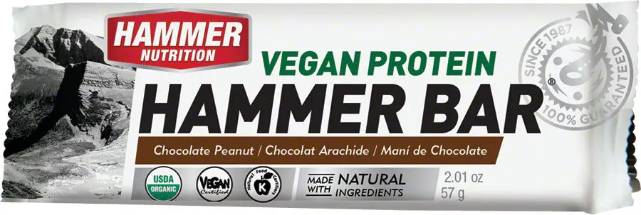 Hammer Bar Vegan Chocolate Peanut Box Of 12 1