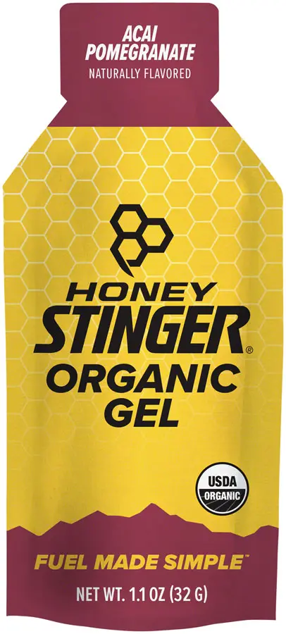 Honey Stinger Organic Energy Gel - Acai And Pomegranate Box Of 24 2
