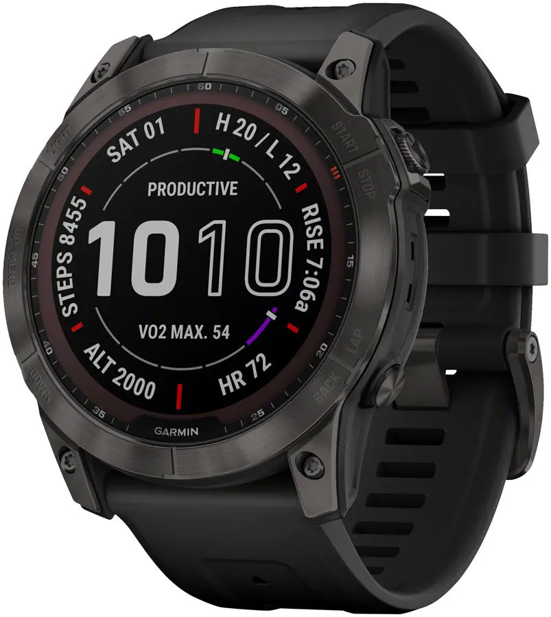 Garmin Fenix 7X Sapphire Solar Smartwatch 1