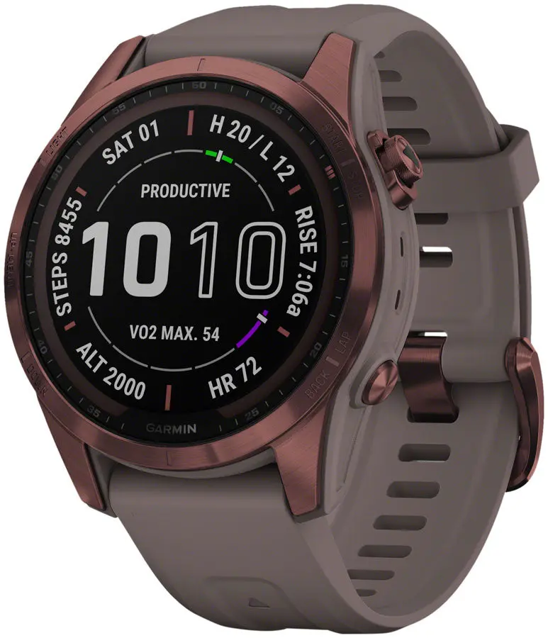 Garmin Fenix 7S Sapphire Solar Smartwatch 1