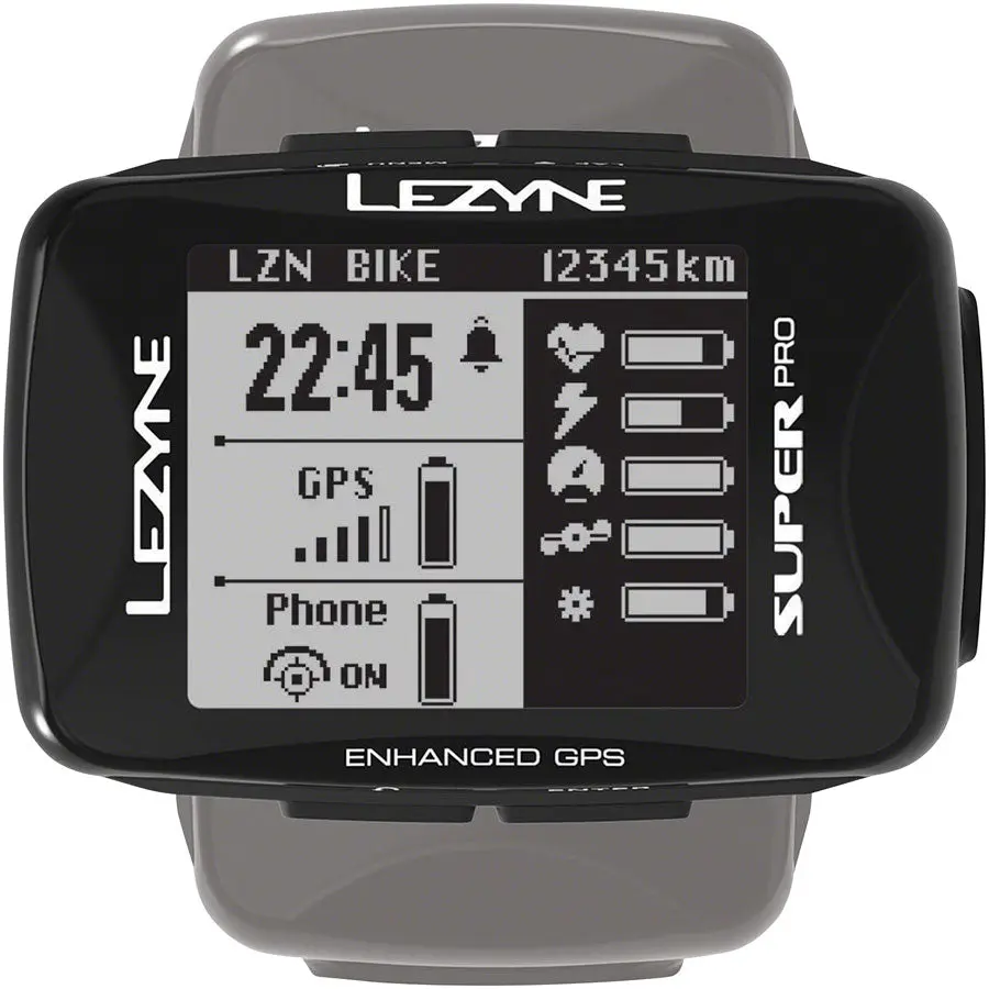 Lezyne Super Pro Gps Hr Computer 1
