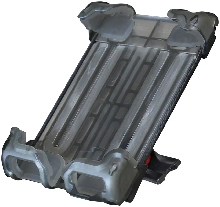 Delta Hefty Holder Plus Smartphone Bike Mount - Clear Gray 1