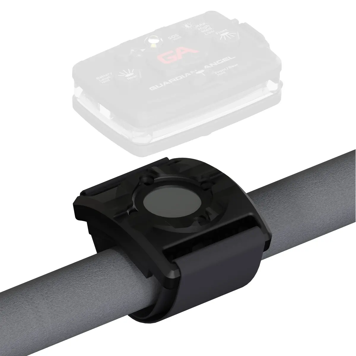 Guardian Angel Bike/Rail U-Bracket With Magnet Mount 1