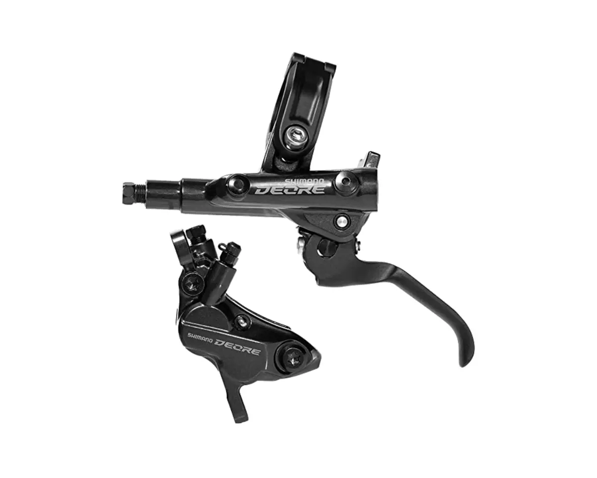 Disc Brake Assembled Set/J-Kit Deore Bl-M6100(L) Br-M6120(F) W/O Adapter Metal Pad (W/O Fin) 1000Mm Hose (Sm-Bh90-Ss Black) W/Connecter Insert 1