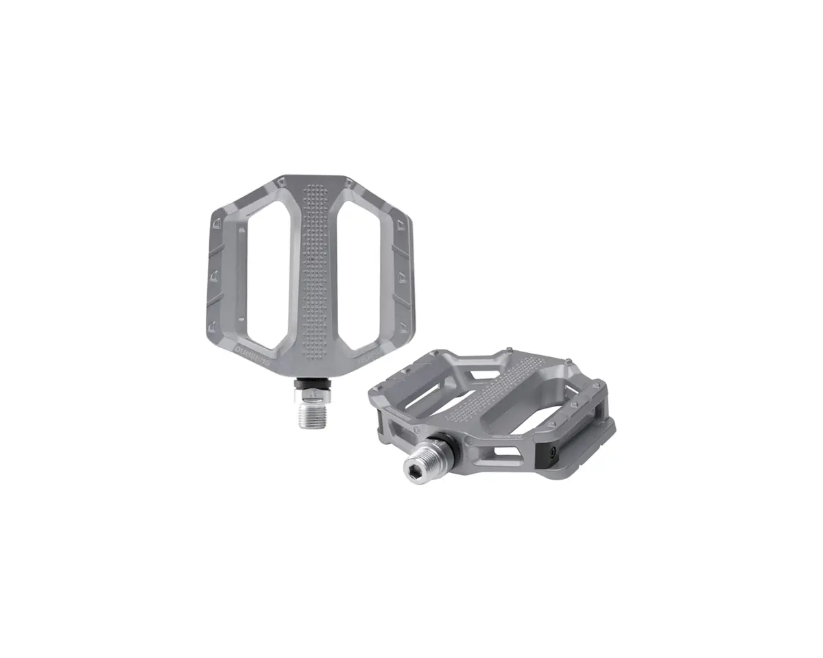 Shimano Pd-Ef202 Pedal Flat W/O Reflector Sil 1