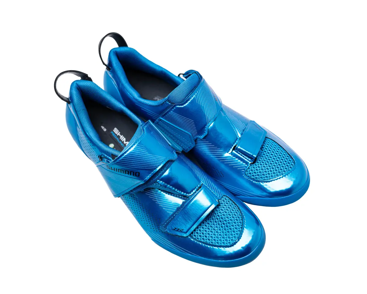[Blem] Shimano Sh-Tr901 Bicycles Shoes Blue 43 1