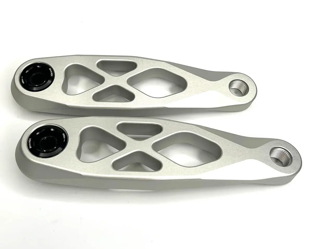 5Dev R-Spec Ecranks, Isis Spline Drive, 160Mm - Silver 1