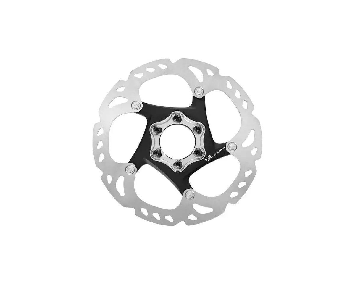 Shimano Deore Xt Sm-Rt86-S2 Disc Brake Rotor - 160Mm, 6-Bolt, Silver/Black 1