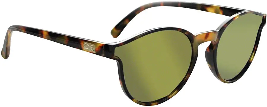 One Proviso Polarized Sunglasses: Shiny Fire Demi With Polarized Smoke Gold Mirror Lens 1