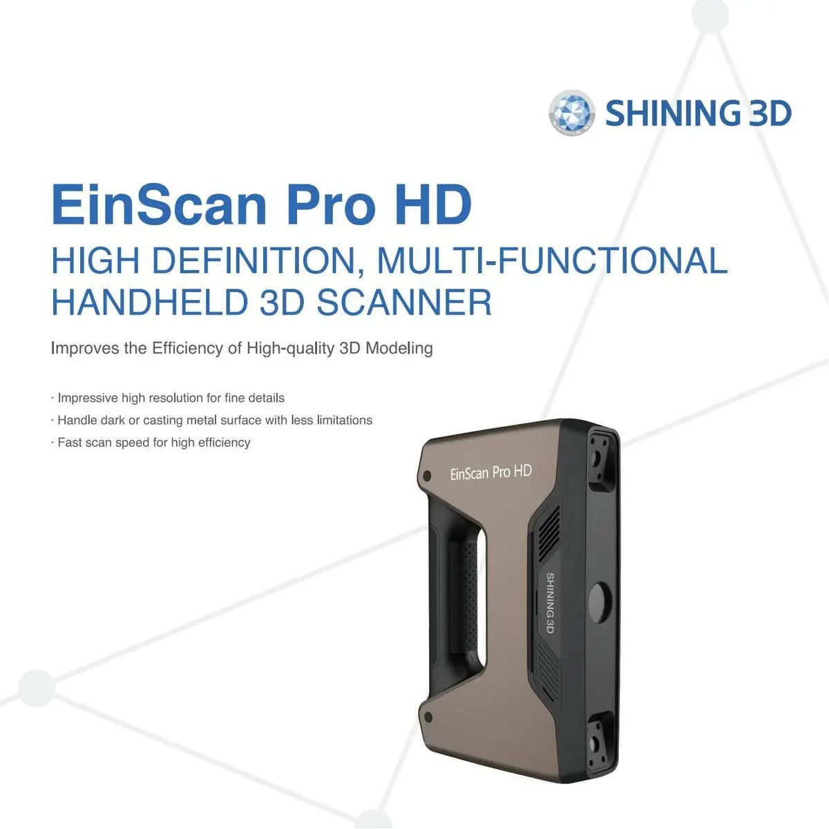 Shining 3D Einscan Pro Hd Full Pack With Exmodel 3 Years License 2