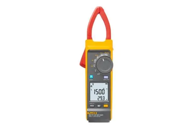 Fluke 393 Fc Cat Iii 1500 V True-Rms Clamp Meter With Iflex 1