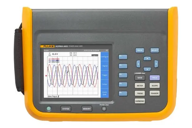 Fluke Norma 6000 Series Portable Power Analyzers 1