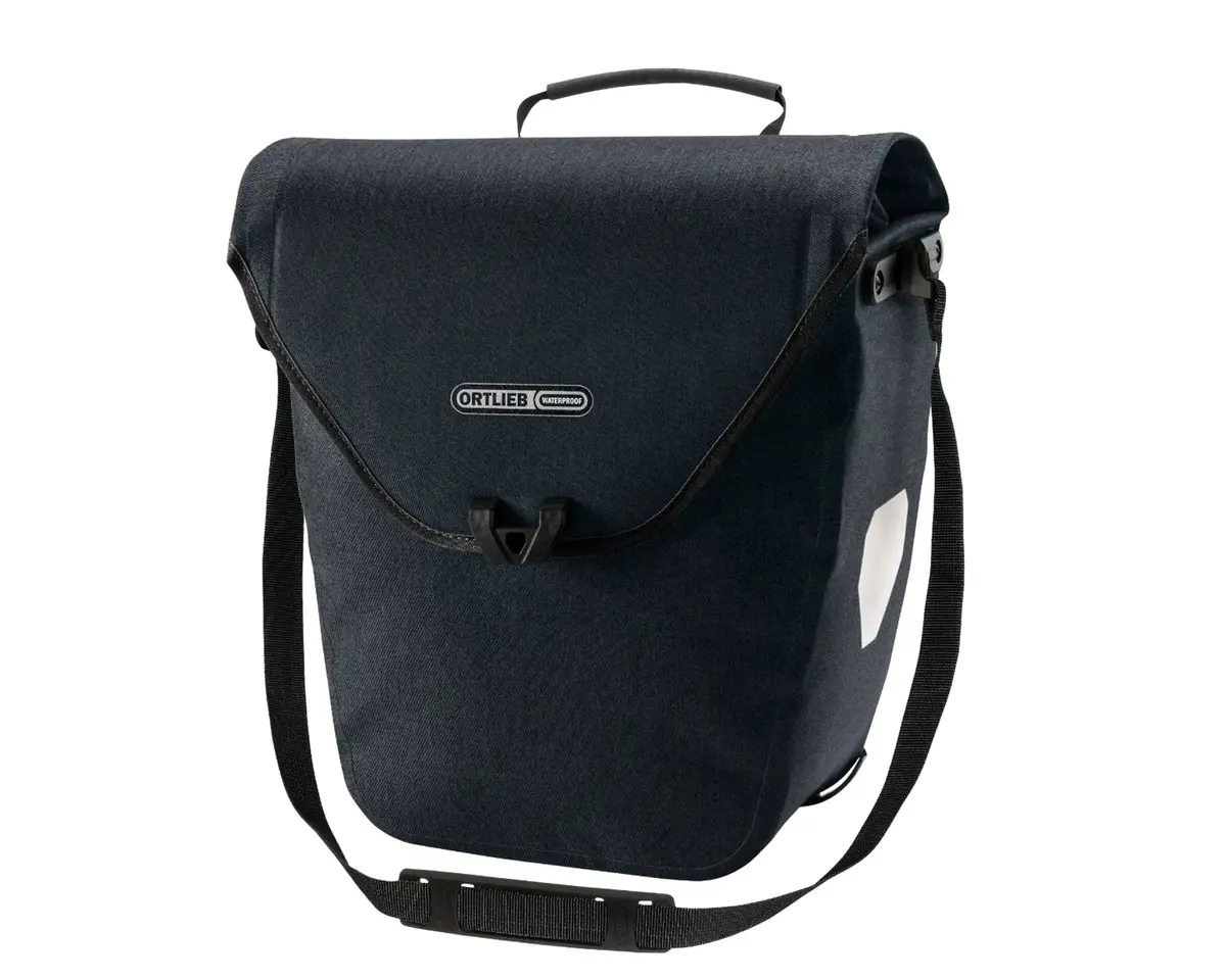 Ortlieb Velo Shopper Pannier Bag - 18L, Ebony 1